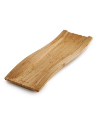 Bamboo 16" Wavy Serving Tray