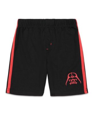 Darth Vader Costume T-Shirt Shorts & Cape 3 Piece
