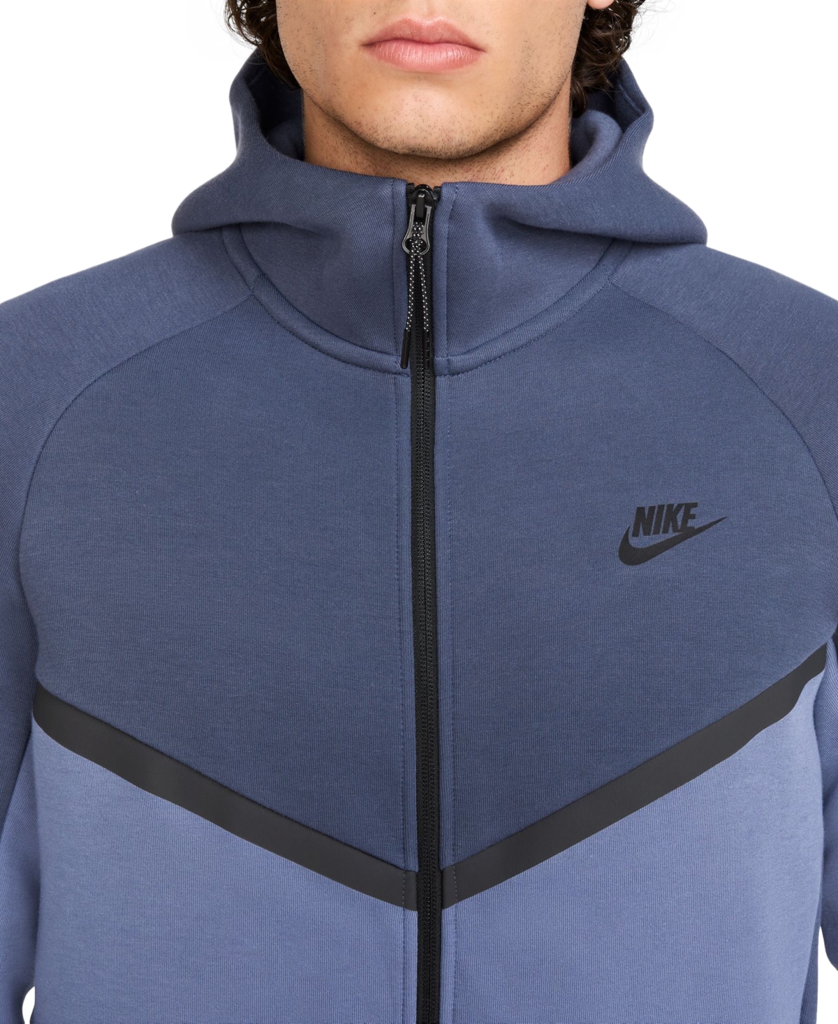 Nike Tech Windrunner Zip Hoodie In Purple