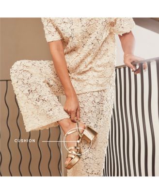 Women's Rio Strappy Platform Block Heel Dress Sandals