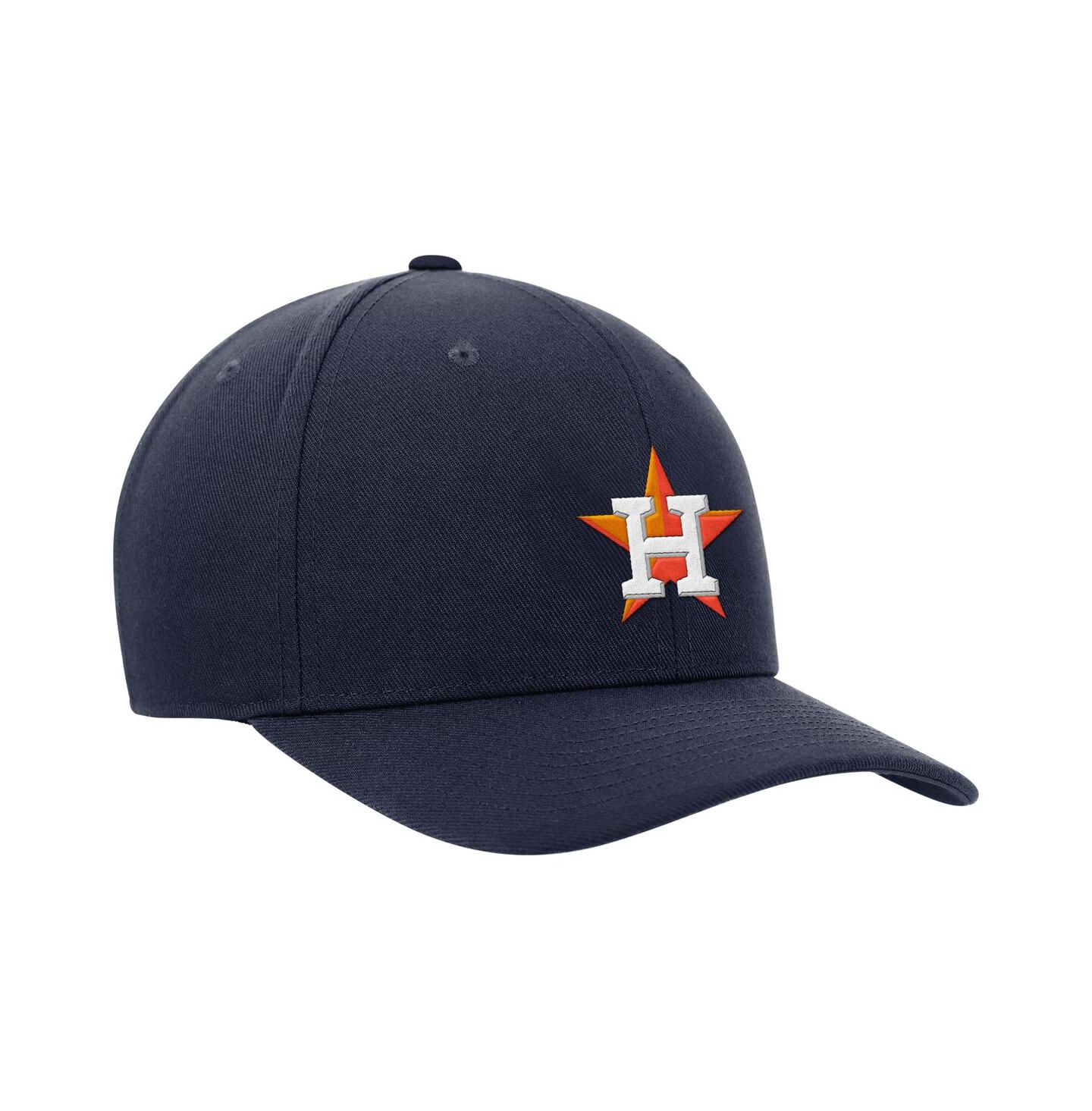Мужская кепка Nike Navy Houston Astros Performance Club Adjustable Hat — фото 3