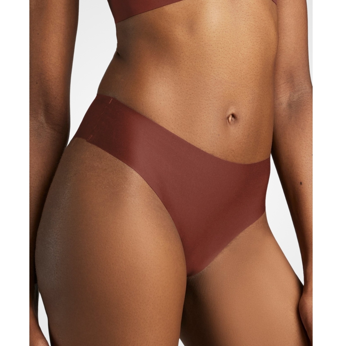 Women's No-Show Bikini - Cocoa