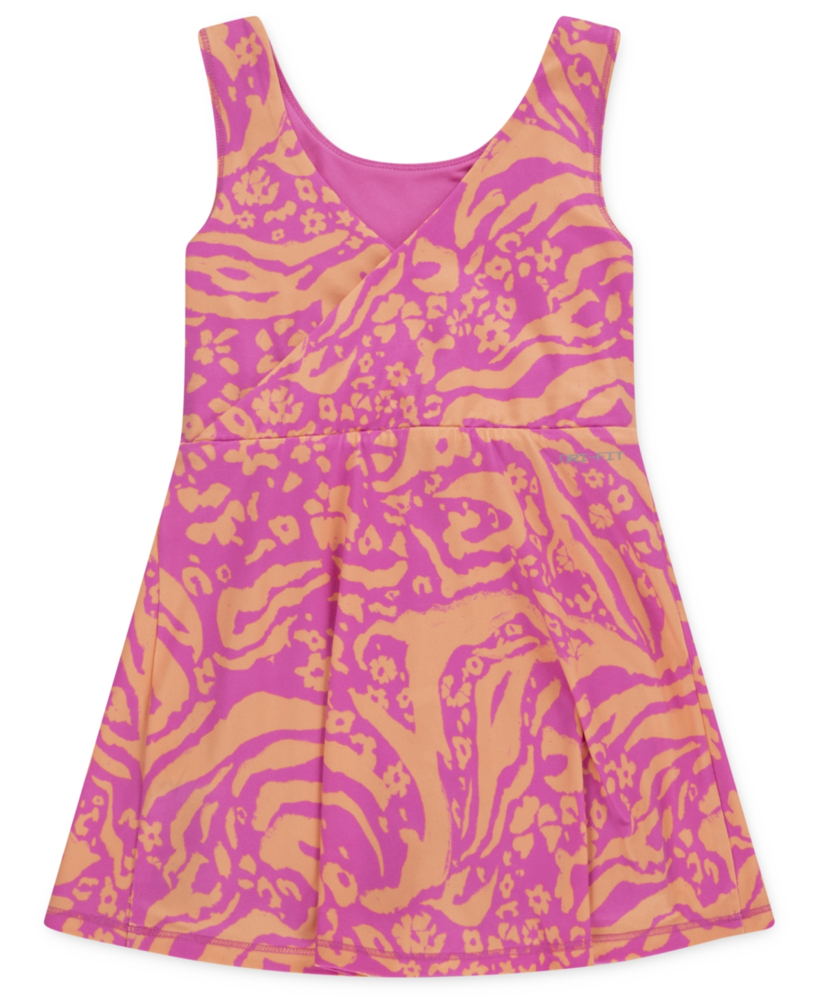 Nike Toddler Girls Wild Flower Fashion Dress In Playful Pink
