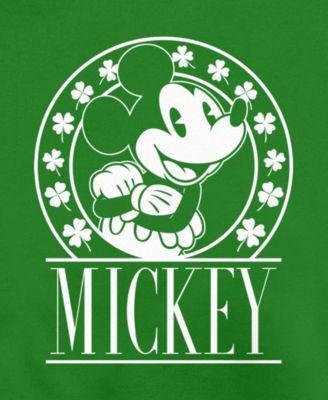 Men's Lucky Mickey Crew Fleece Pullover Sweatshirt
