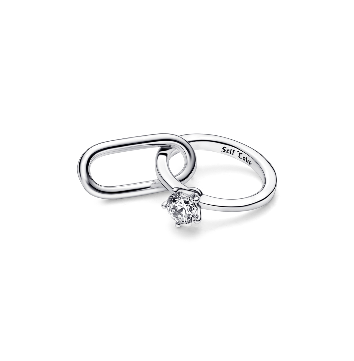 Pandora Sterling Silver Marry Me Double Link Charms