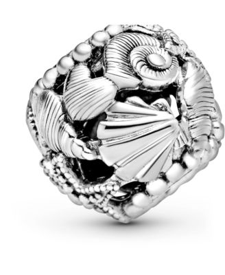 Sterling Silver Shell and Starfish Charms