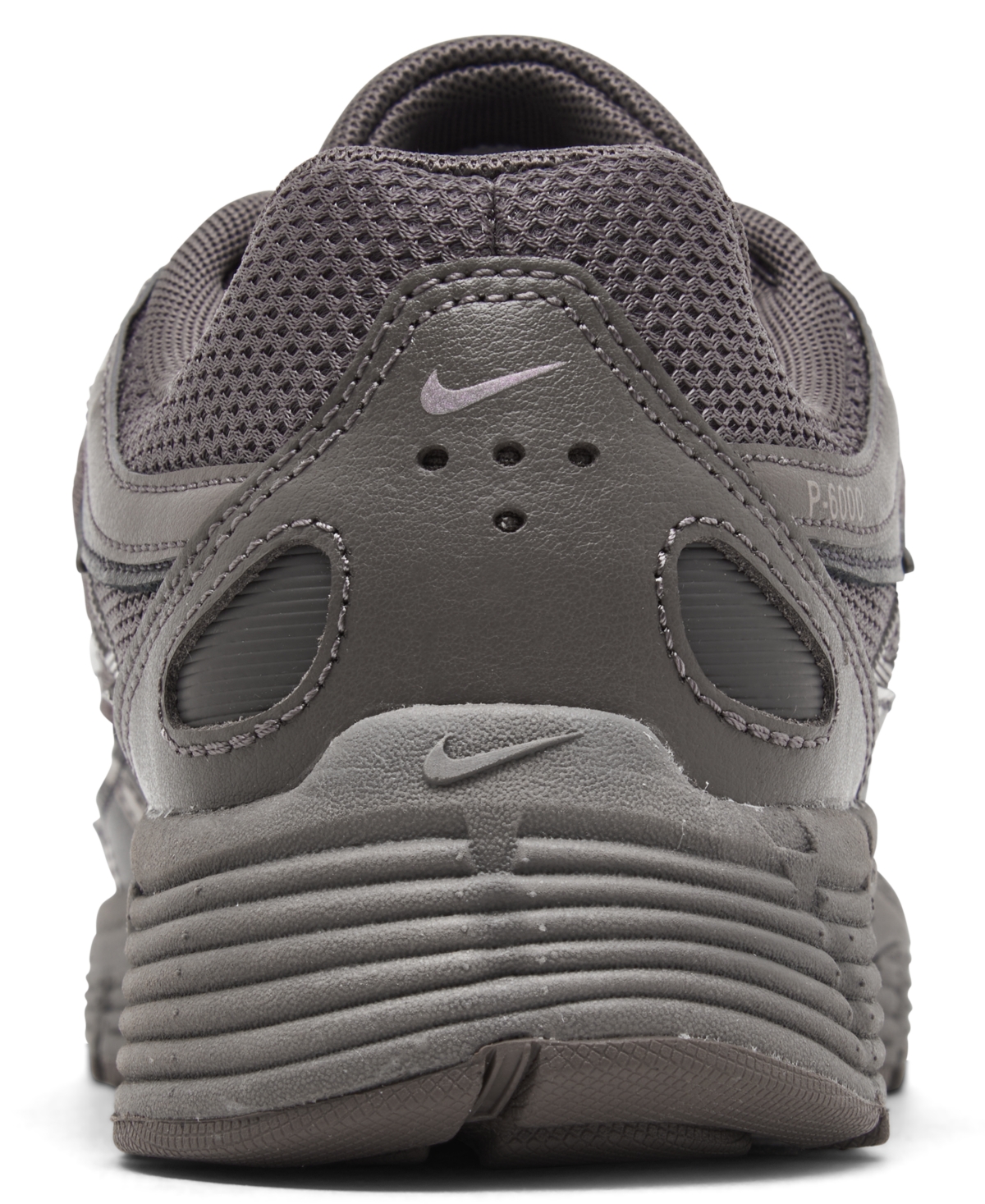 Nike Big Girls P-6000 Casual Sneakers From Finish Line In Cave Stone