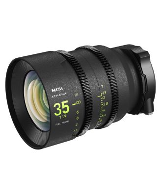 ATHENA PRIME Cine Master 8-Lens Kit with 14mm T2.4, 25mm, 35mm, 40mm, 50mm, 85mm T1.9, 18mm, 135mm T2.2 Lens, Includes Filter Holder, Canon RF