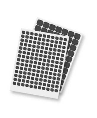 3D Foam Squares: 2mm Black Mix - 10 Pack