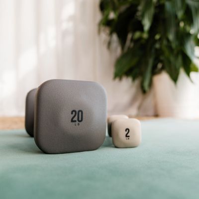 SafeGrip Dumbbells - 3 lbs