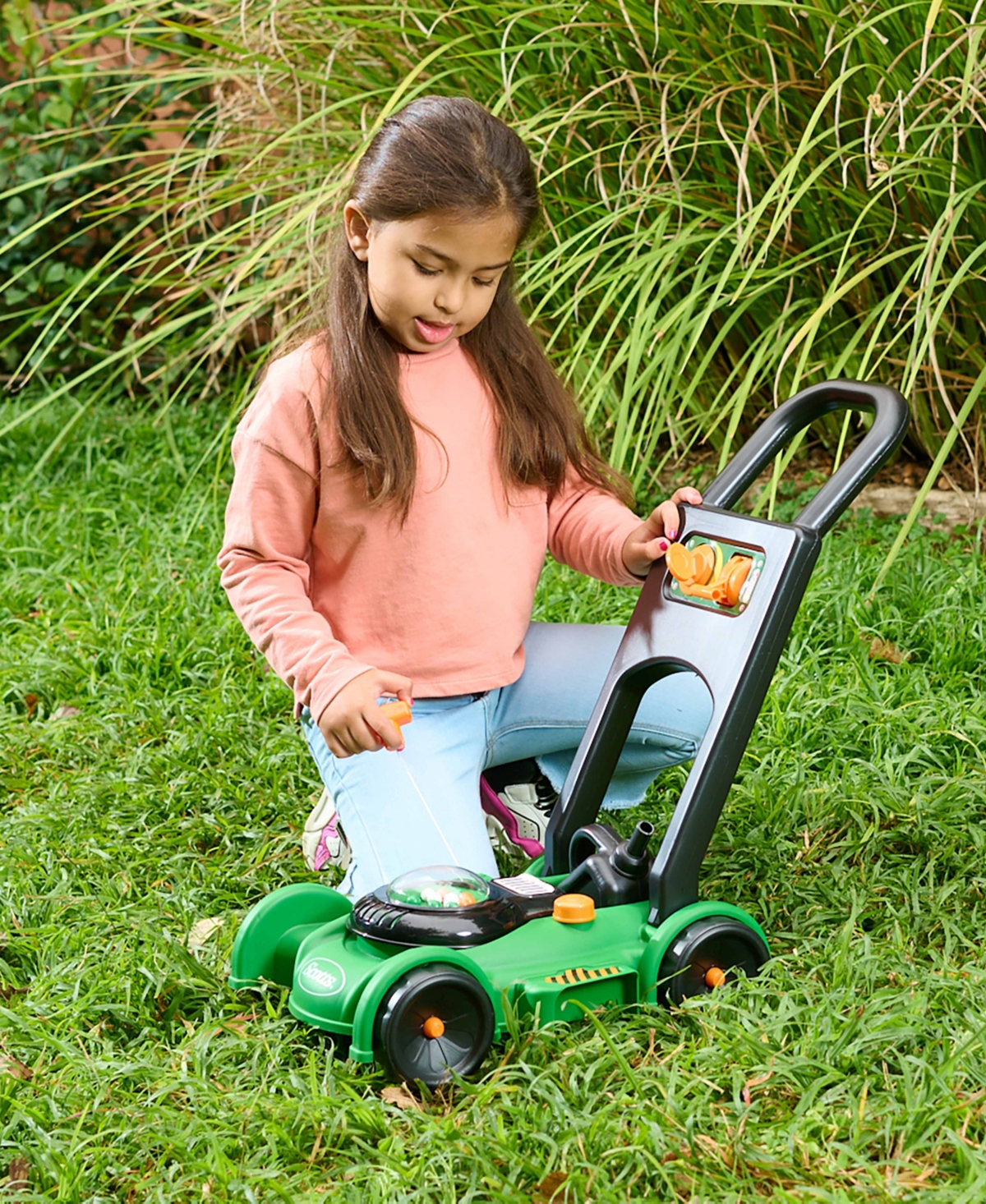 Scotts Miracle- Gro Pretend Play Lawn Mower Toy In Green