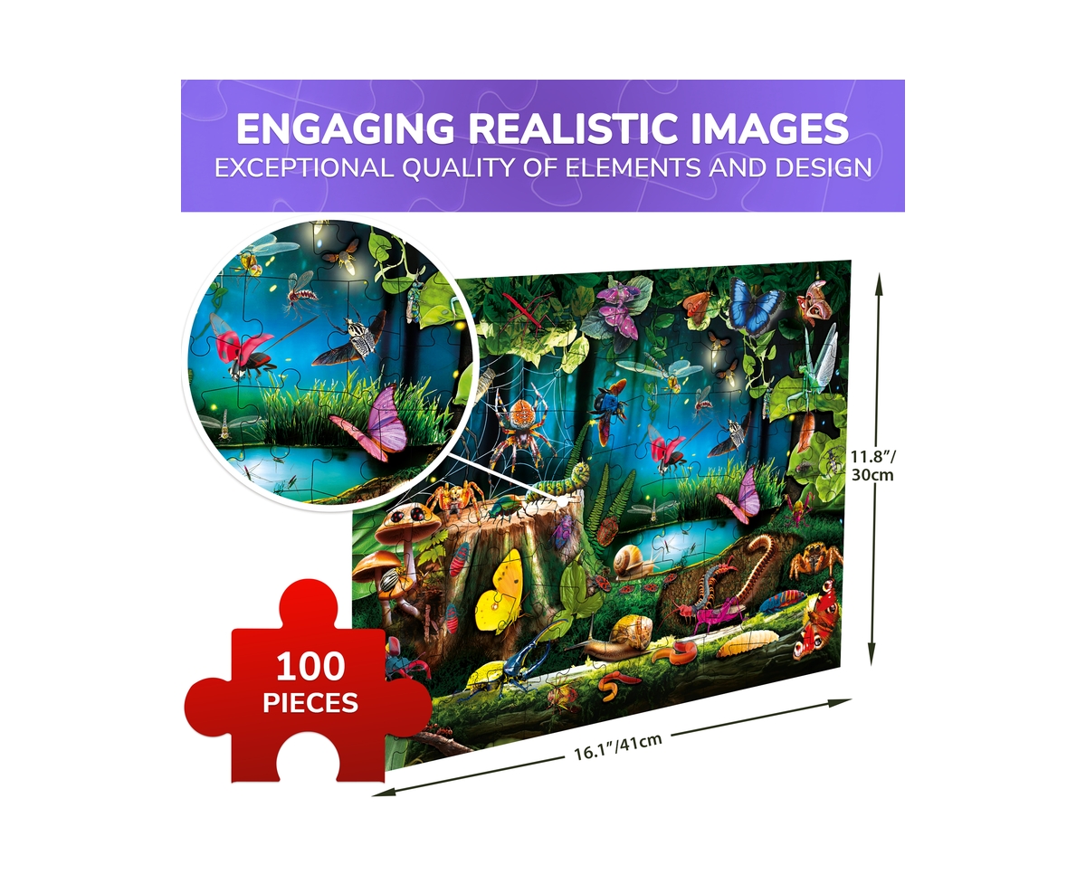 Quokka 100 Pcs Jigsaw Puzzles for Kids 4-6