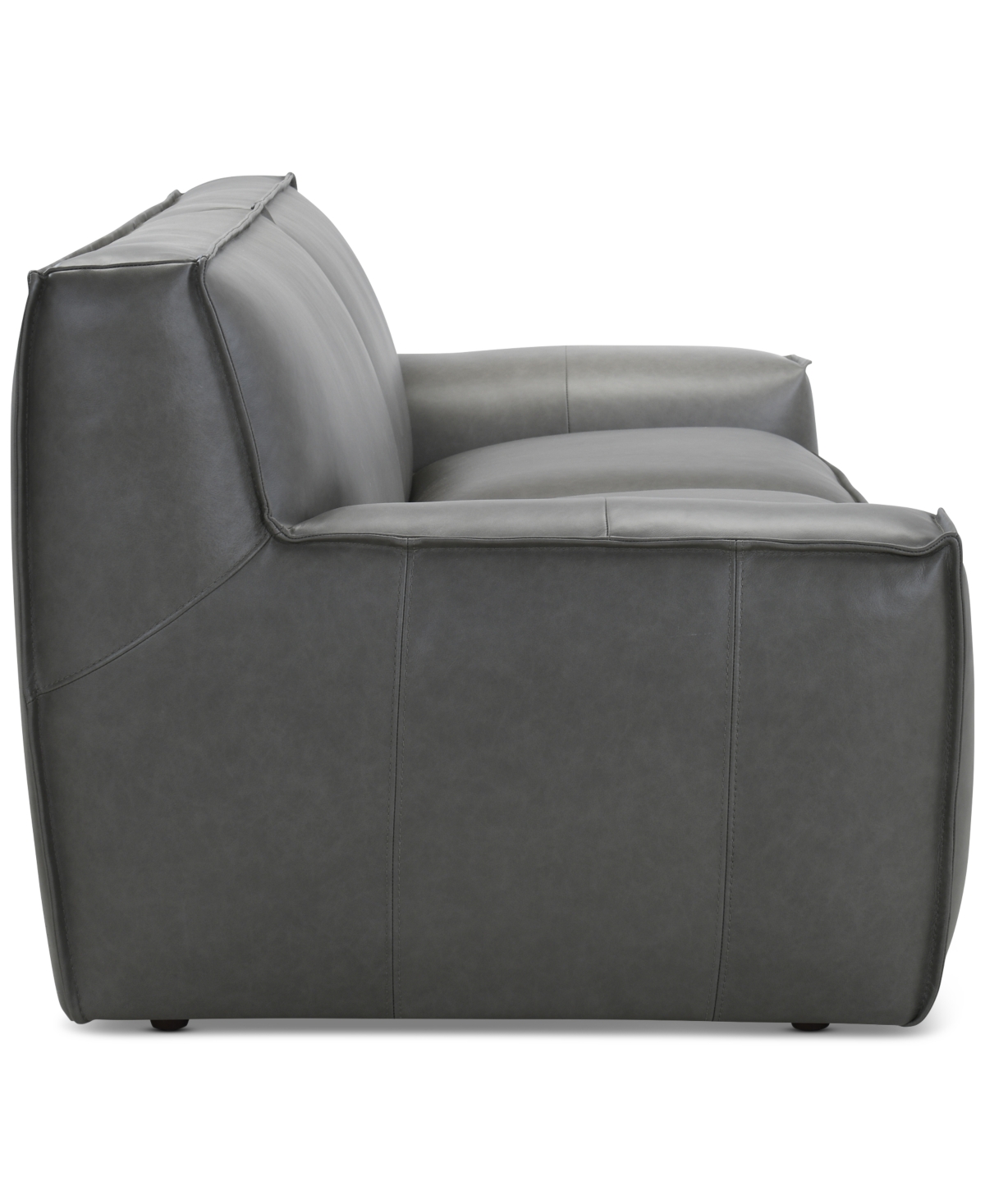 Macy's Glympton 92" Leather Sofa, Exclusively At