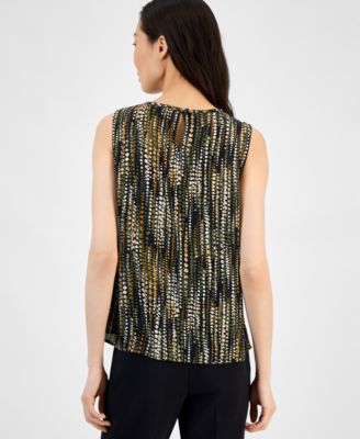 Women's Round Neck Sleeveless Top