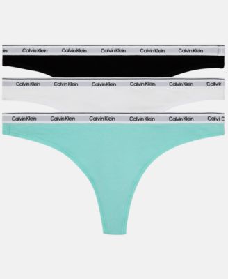 Women's Modern Logo 3-Pack Thong Underwear QD5209