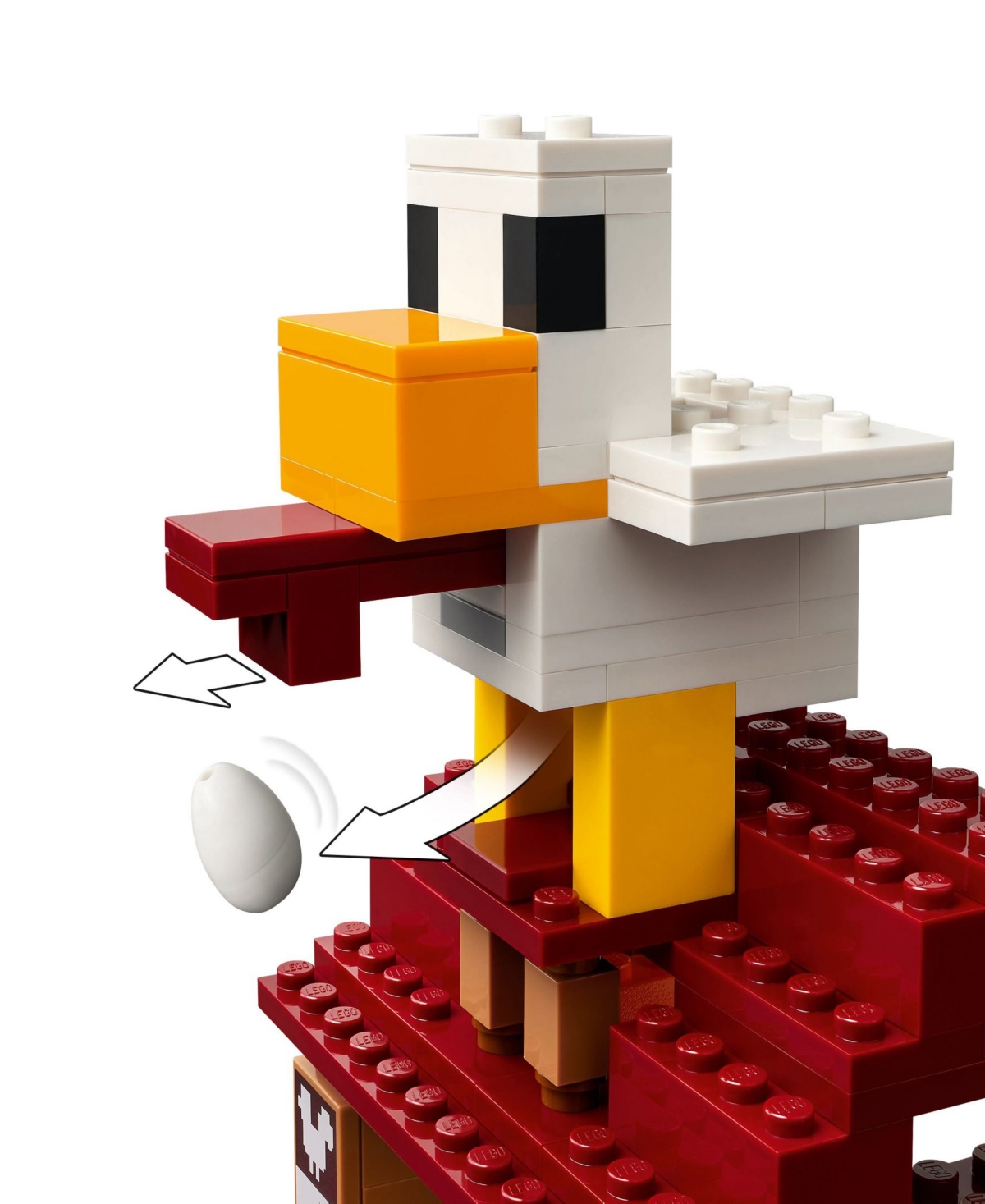 Lego Minecraft Building Set 21273, 555 Pieces In Multicolor