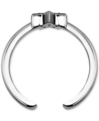 Cubic Zirconia Star Adjustable Toe Ring in Sterling Silver (also in 18k Gold-Plated Sterling Silver), Exclusively at Macy's