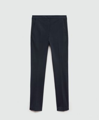 Women's Cropped Slim Fit Pants