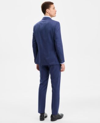 Men's Modern-Fit Pure Wool Suit Separates