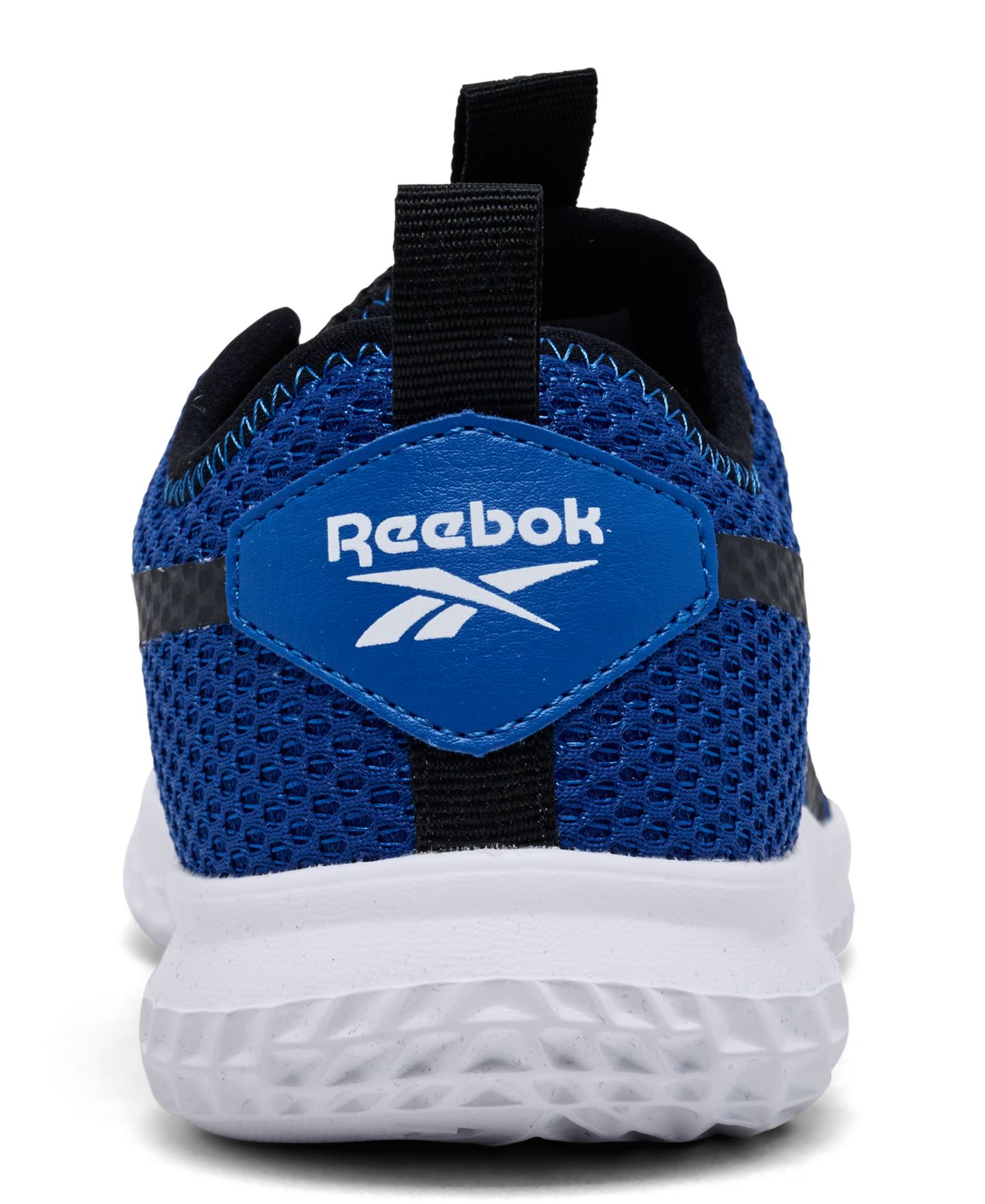 Кроссовки Reebok Rush Runner Slip-On Casual Sneakers from Finish Line для мальчиков, цвет: Синий / Чёрный — фото 4