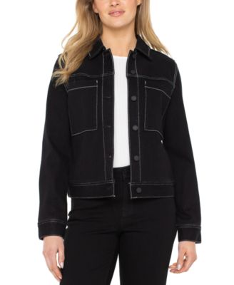 Liverpool Los Angeles - Women's Contrast Stitch Utility Trucker Jacket
