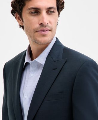 Men's Slim-Fit Wool-Blend Suit Jacket