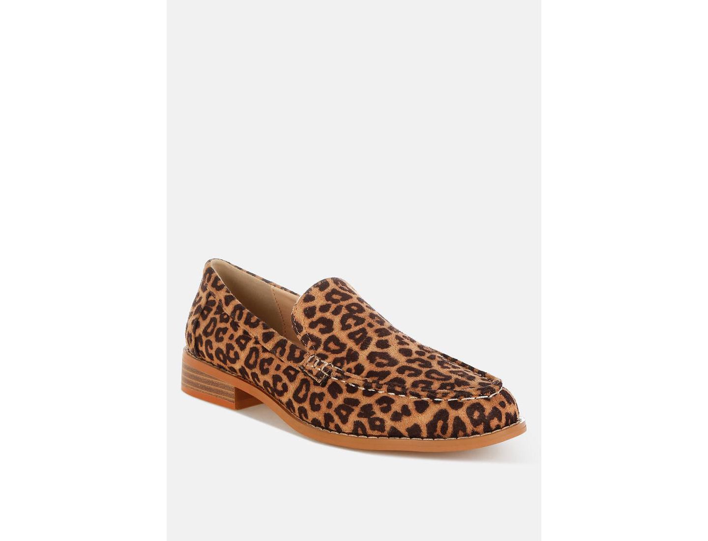 Женские туфли Rag & Co Cacani Leopard Print Heeled, цвет: Леопардовый — фото 1