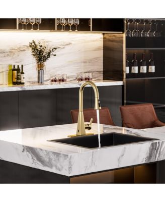 Touchelss Pull-Down Kitchen Faucet With Sprayer