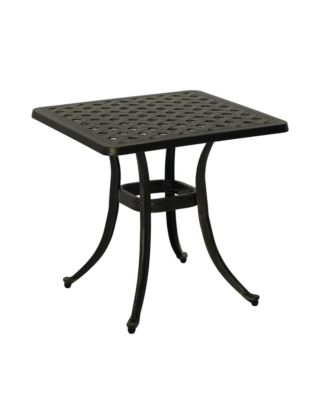Outdoor Cast Aluminum Square Dining Table