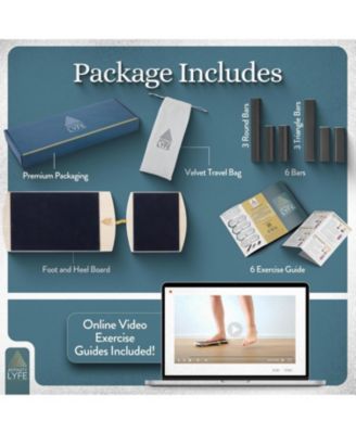 Foot & Ankle Strengthener Balance Board – Durable Foot Stretcher for Plantar Fasciitis Relief & Foot Health | Exercise Videos & Travel Bag