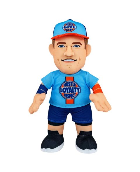 Детская мягкая игрушка Bleacher Creatures WWE John Cena (Hustle Loyalty Respect) 10" Plush Figure - A Wrestling Legend for Play or Display