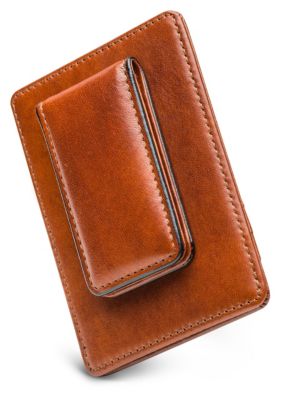 Men's Old Leather Deluxe Front Pocket Wallet