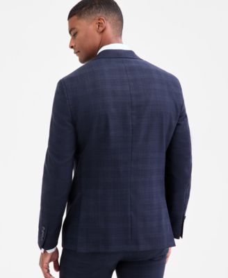 Men's Slim-Fit Wool-Blend Suit Jacket