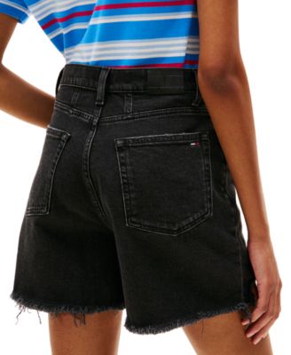 Women's Mom Cut-Off Denim Shorts