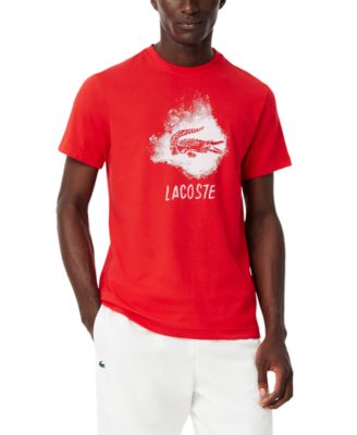 Lacoste - Men's Crocodile Logo Graphic T-Shirt