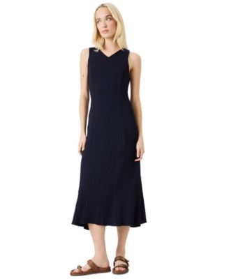 Women's Textured Midi Dress