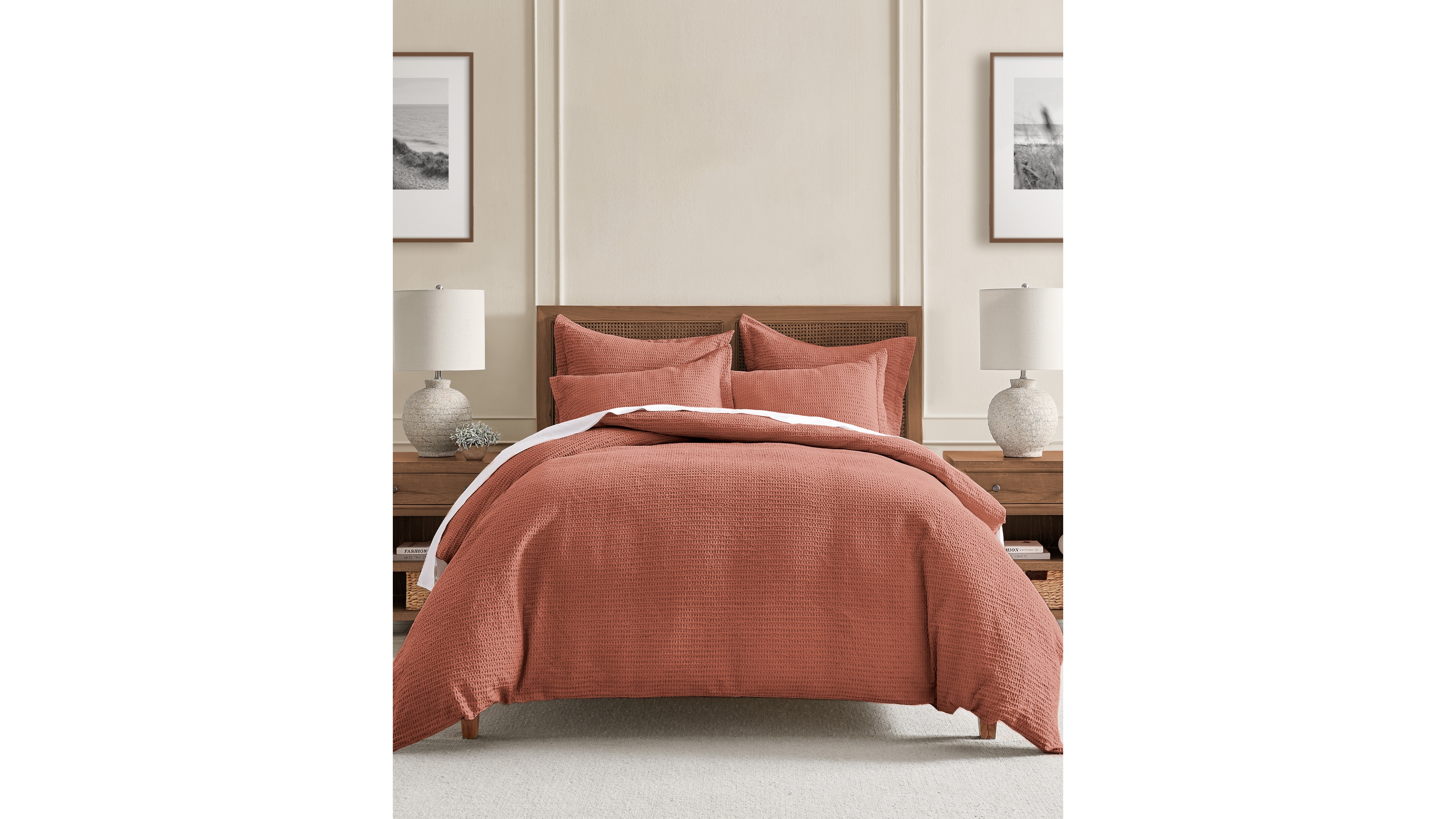 Levtex Cloud Waffle Textured 2-Pc. Duvet Cover Set, Twin/Twin Xl