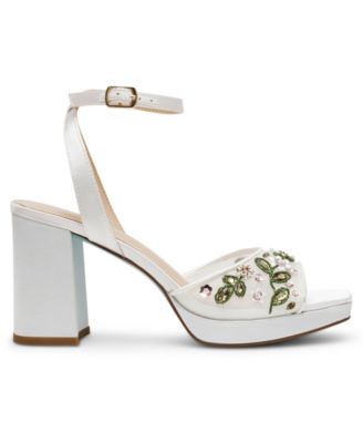Women's Kirra Floral Beaded Platform Dress Sandals