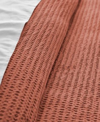 Home Cloud Waffle Textured 3-Pc. Duvet Cover Set, King/California King