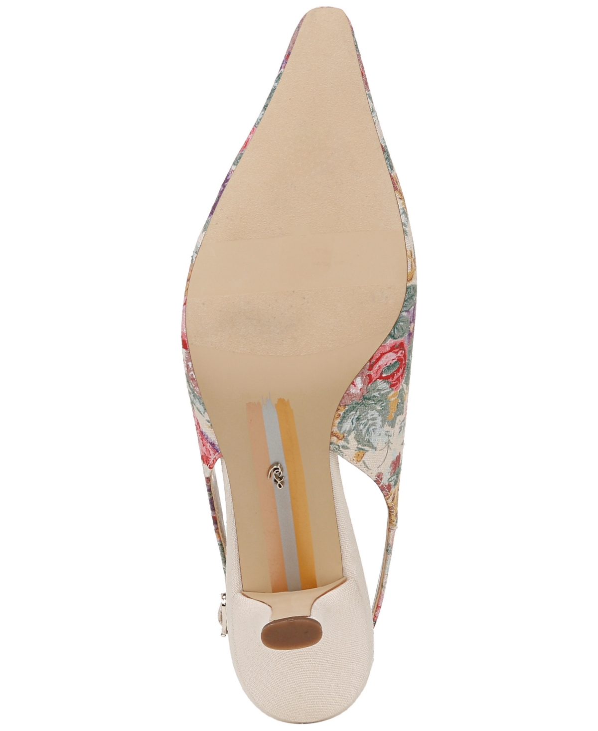 Shop Sam Edelman Women's Bianka Slingback Kitten-heel Pumps In Summer Rose Multi
