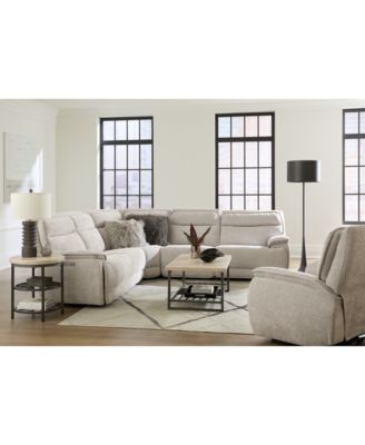 Ozryn Zero Gravity Fabric Sectional Collection, Created for Macy's