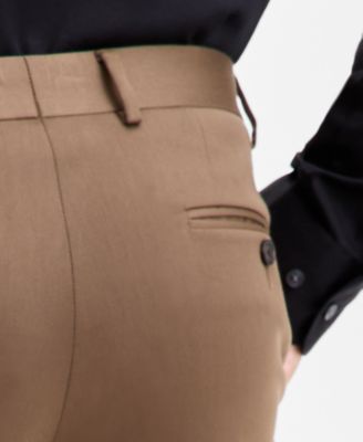 Men's Slim-Fit Satin Suit Separate Pants, Exclusively at Macys