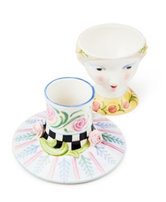 Rosy Meadow Lady Rose Lidded Vase