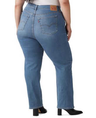 Plus Size 724 High-Rise Straight Jeans