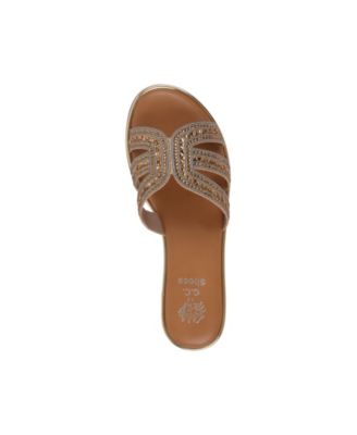Women's Clara Embellished Flat Sandals