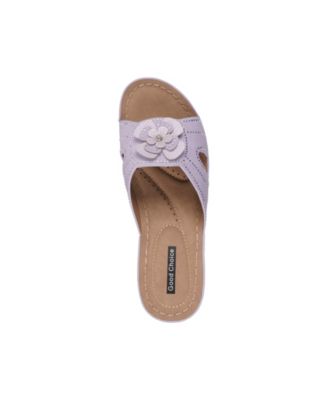 Women's Fiora Floral Wedge Sandals