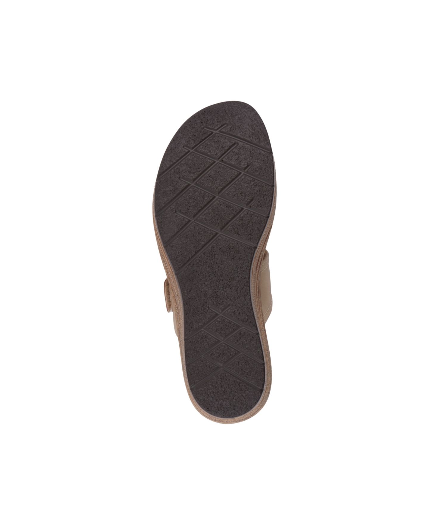 Женские сандалии GC Shoes Meli Slip-On Wedge, цвет: Золотой — фото 5
