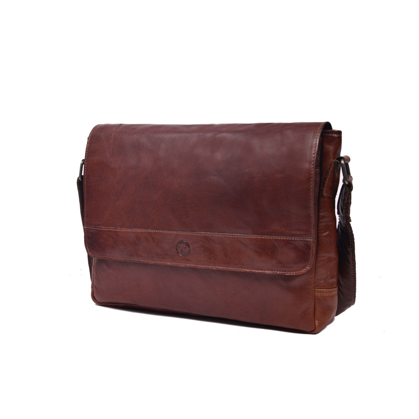 Сумка Aaron Leather Goods Polaris Leather Messenger — фото 6