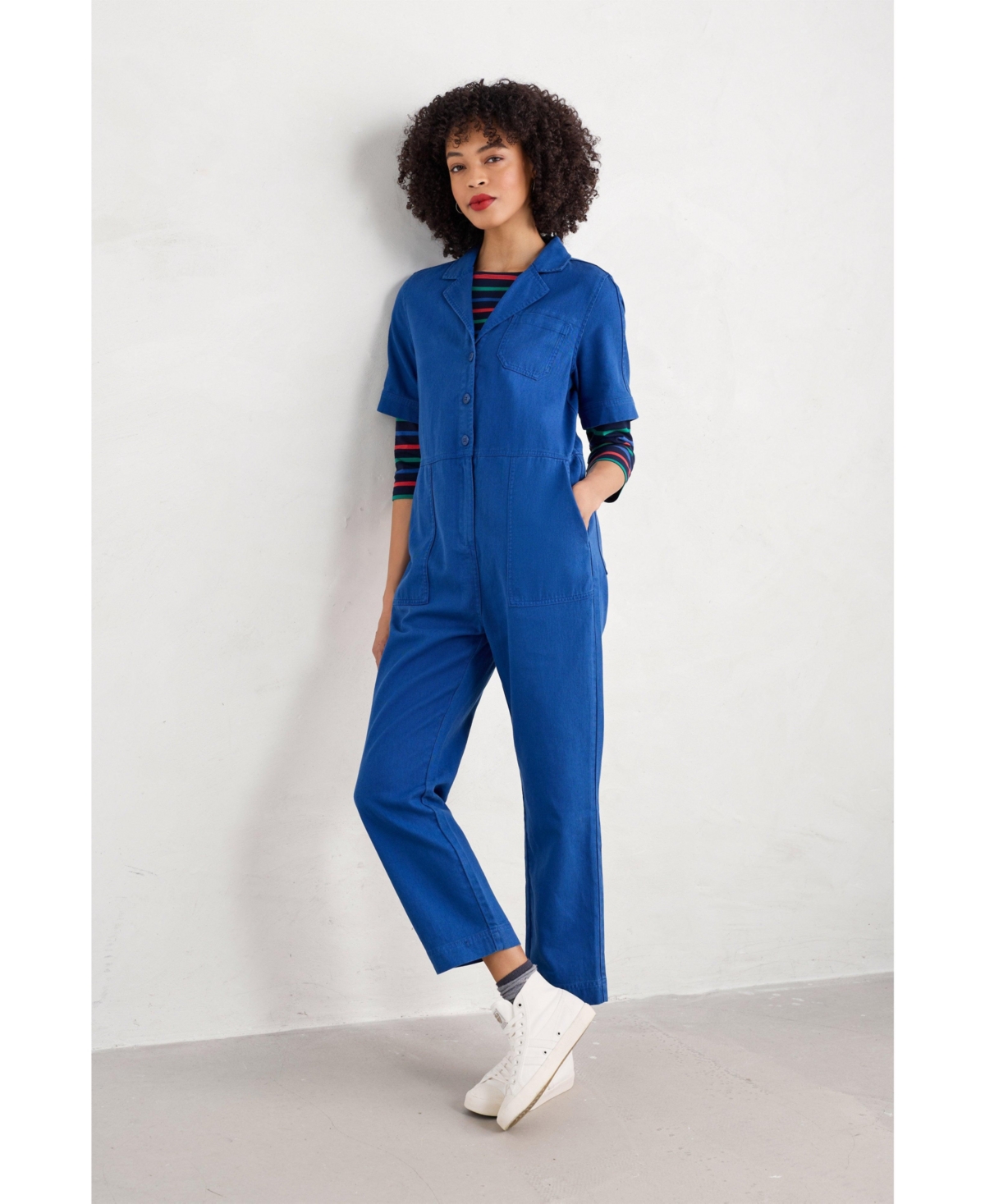 Women's Clear Water Jumpsuit - Ink