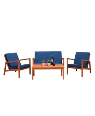 Larence 4 PC Outdoor Living Set